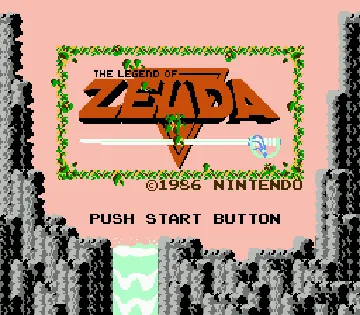 Legend of Zelda, The (USA) (Rev 1) (Virtual Console) screen shot title